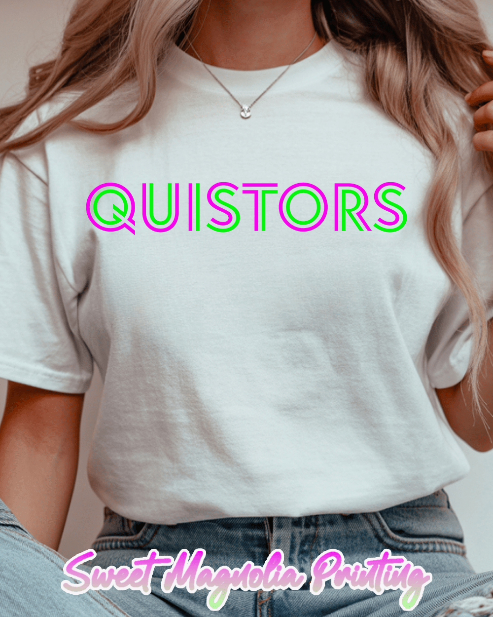Quistors In Bright Neon - Sweet Magnolia Printing