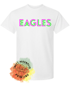 Eagles In Bright Neon - Sweet Magnolia Printing