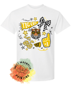 Game Day Tigers Montage - Sweet Magnolia Printing