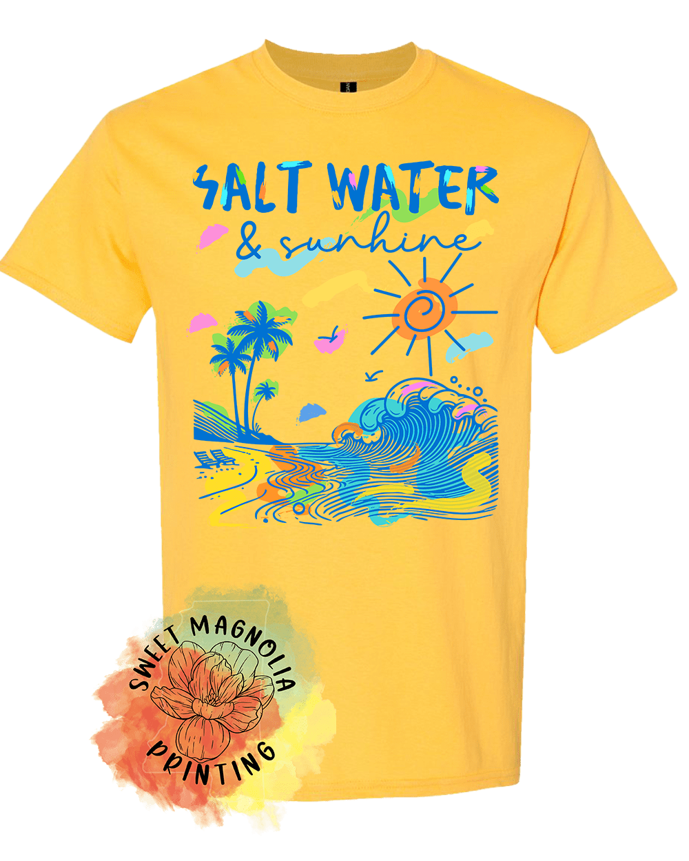 Saltwater and Sunshine - Sweet Magnolia Printing