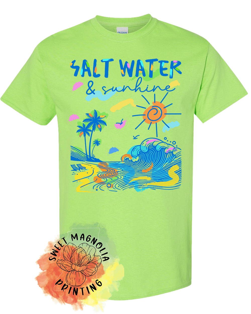 Saltwater and Sunshine - Sweet Magnolia Printing