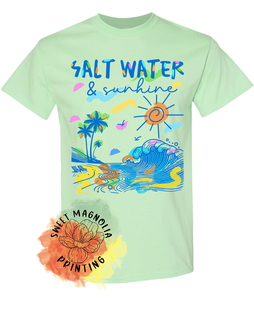 Saltwater and Sunshine - Sweet Magnolia Printing