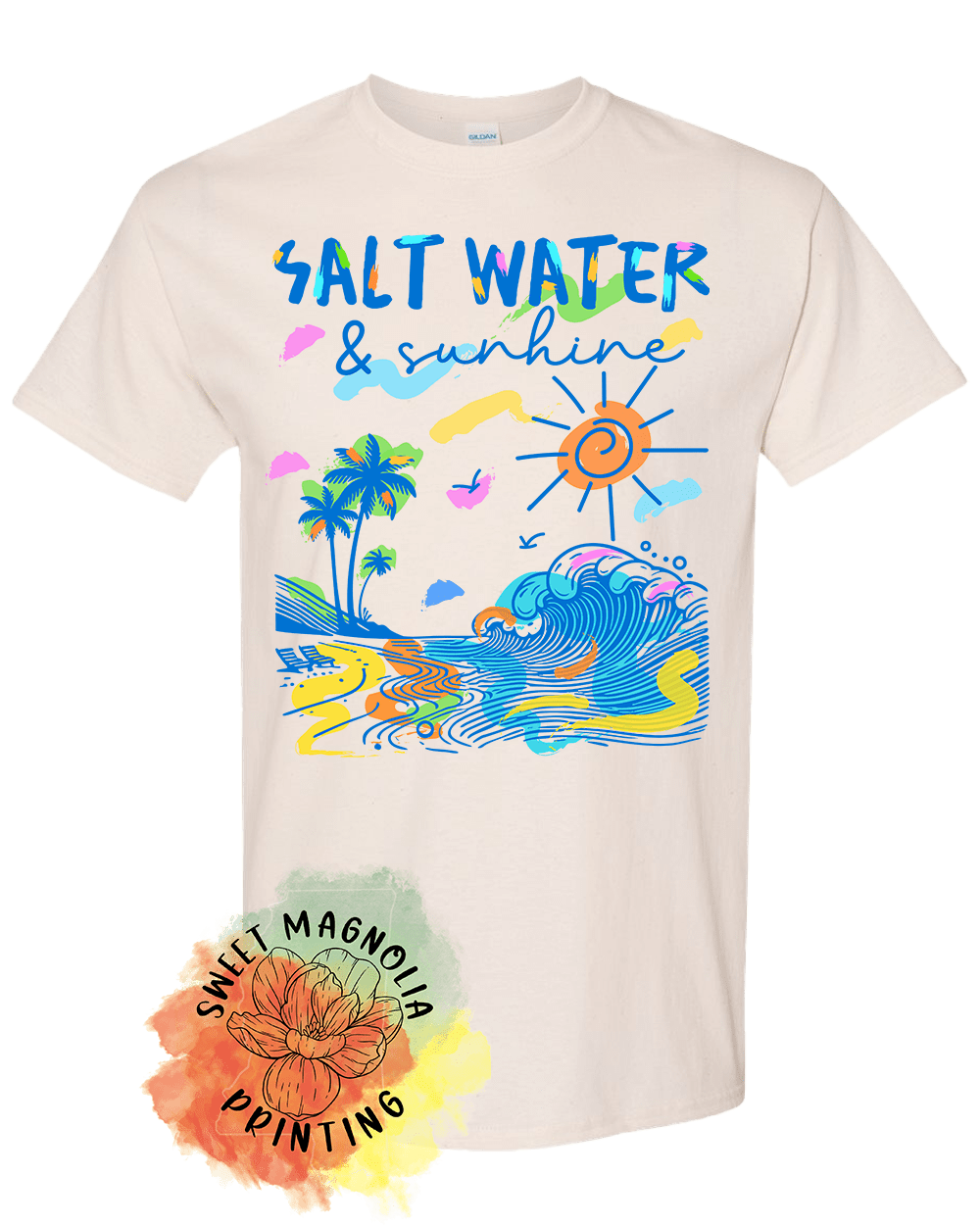 Saltwater and Sunshine - Sweet Magnolia Printing
