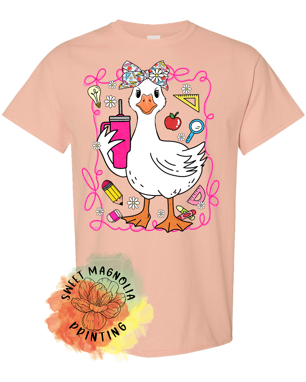 Teacher Goose - Sweet Magnolia Printing