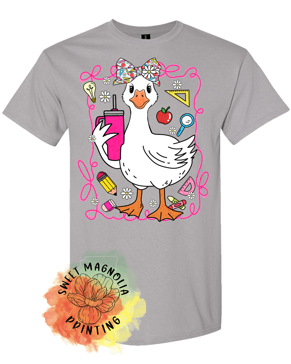 Teacher Goose - Sweet Magnolia Printing