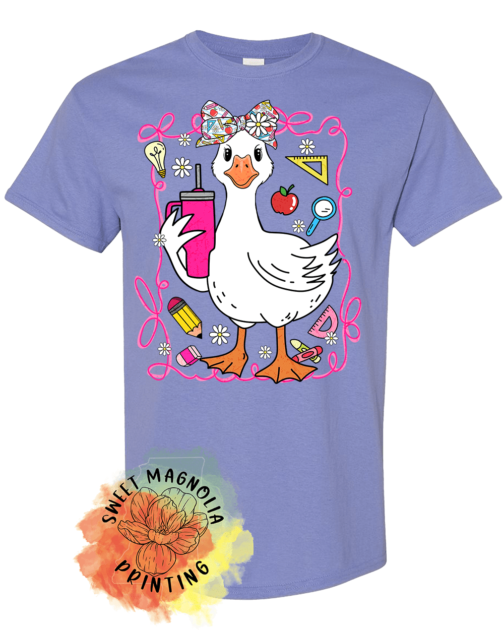 Teacher Goose - Sweet Magnolia Printing