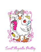 Teacher Goose - Sweet Magnolia Printing