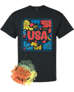 USA Land Of The Free Boho - Sweet Magnolia Printing