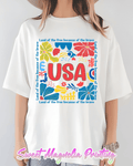 USA Land Of The Free Boho - Sweet Magnolia Printing